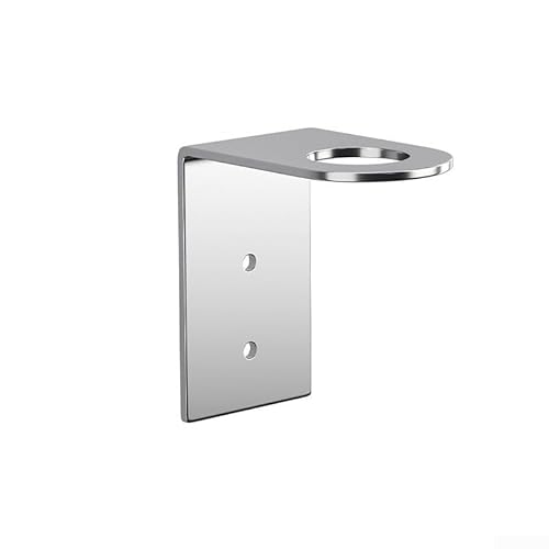 Soporte dispensador de botellas, soporte dispensador de jabón no perforado montado en la pared, jabón de baño de acero inoxidable 304 (1 agujero A)