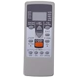 AR-JE6 - Mando a distancia de repuesto para aire acondicionado Fujitu AST12LSACW RS12UC AST7USACW ASVG09LLCA RS09UA ASYA12LKC AST9LSACW AR-PV1 AR-JE4 AR-JE12 AR-JE15 AR-PV3 AR-NJ1 AR-WS4