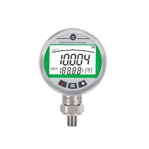 Manomètre de pression en acier inoxydable pour circuits d'eau et de pompes