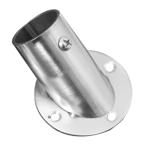 ABOOFAN Shower Rod Holder Closet Rod End Support Bracket Design for Space Saving Bathrooms and Closets and Reliable