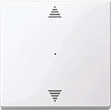 Anzahl der Packungen : 1 Merten MEG5215-0325 Wippe für Taster-Modul 1fach (Pfeile Auf/Ab), aktivweiß glänzend, System M