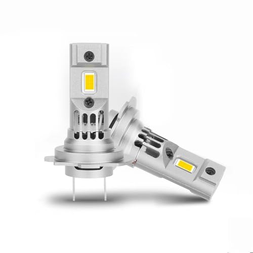 REPYL 2 uds H7 luz de faro LED 100000LM 120W Mini LED H4 bombilla Led lámpara Turbo inalámbrica Auto lámpara de cabeza 12V 3585 CSP 6000K (Color : 120W 100000LM, Size : H7)