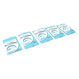 Tappetino per WC Usa e Getta, 50 Pezzi Cuscini per Assistenza WC, Tappetino per WC Portatile, Coprisedile per WC in Plastica per Pubblico, Cuscini per Assistenza WC