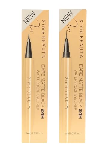 Delineador Dare Matte Black Waterproof 24H x2