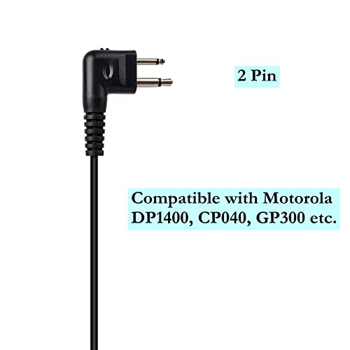 HYS-Compatible-with-Motorola-Earpiece-G-Shape-PTT-with-Mic-2-Pin-Radio-Ear-Piece-dp1400-cp040-gp300-Hytera-Walkie-Talkie-Headset-for-security-guard-bodyguard