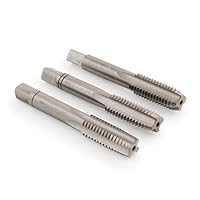 PROFI Gewindebohrer M12 Satz HSSG 3 teilig, Gewindeschneider | Vor-, Mittel- und Fertigschneider | Handgewindebohrer Satz Metrisch M12…