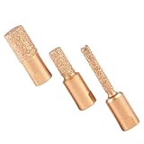 3-teiliges Frässtift-Set für Winkelschleifer, Werkzeug zum Schneiden und Nuten von Kanten in Metall- und Marmorarbeiten