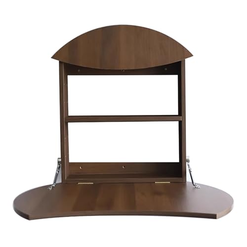 Coiffeuse murale et table pliante pour studio et petit appartement