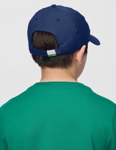 Image of Nike Unisex Big Kids' Club Dri-FIT Unstructured Metal Swoosh Cap Hat | Boys and Girls