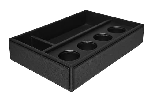 Corby Highland - Porta Cialde In Pelle, Colore: Nero