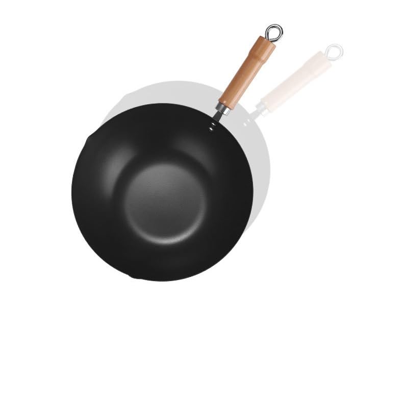 Wok con mango largo antiadherente 31.5 cm miniatura 3