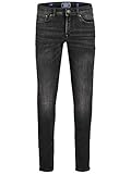 Low Rise JACK & JONES Boy Skinny Fit Jeans Boys 128Black Denim