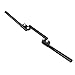 JOROBURO Motorcycle Handlebar, 22mm Adjustable Handle Bar,Upgraded Universal Dirt Bike Handle Bar for Sports Car Street car ATV Scooter Off Road Vehicle(Black)