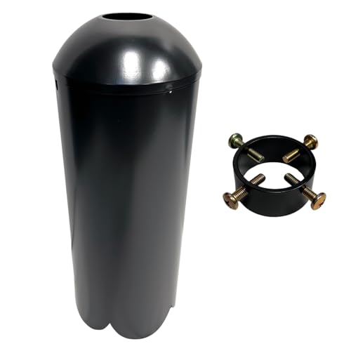Erva SB1D Cylindrical Squirrel Baffle Black 16.75 x 6.25 - Made in USA