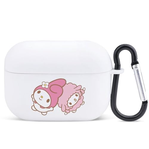 �N���~ ����� AirPods Pro �P�[�X (2023/2022/2019)�p AirPods Pro ��2����/�P�[�X AirPods Pro2 �L�[�`�F�[���t�� TPU�J�o�[ [�h�o&�ϏՌ���] �����[�d�\