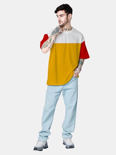 Image of LEOTUDE Men's Oversized Fit T-Shirt