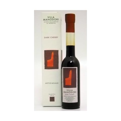 Villa Manodori, Dark Cherry Balsamic Vinegar, 8.5 Ounce Bottle Cover
