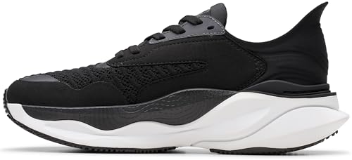 Clarks Womens Clarks Pace Black/White Textile7 Medium - image 2