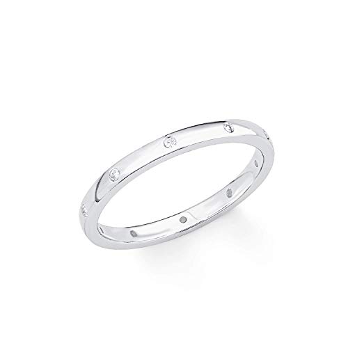 Preisvergleich Produktbild s.Oliver Ring für Damen 925er Sterling Silber rhodiniert