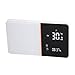 Programmable Thermostat, Electric Heating Thermostat, Backlit LCD Screen, Timer Modes, Accurate Temperature Control, Power Off, Hvaccontrolthermostat