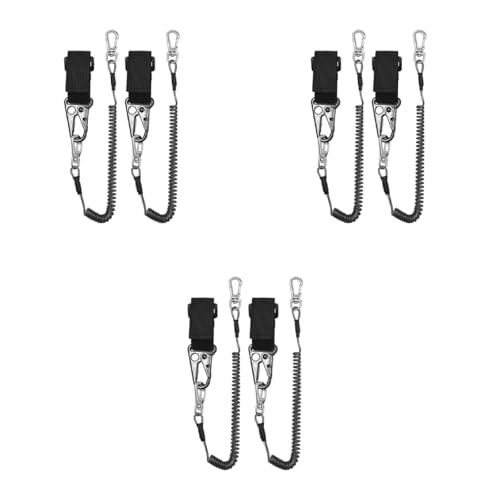 Cañas de pescar con cordón en espiral para tus aventuras de pesca en kayak