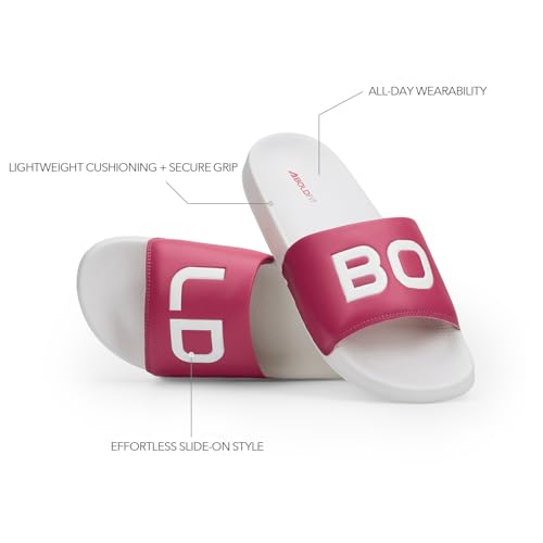 Image of Boldfit Sliders for Woman, Premium PU Strap Women Slippers with Cushioned EVA Footbed Women Slides, Anti-Slip Outsole & Lightweight Support for Everyday Comfort Flip Flops for Woman