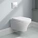 Tapa de WC, TACKLIFE DBTS06BJ Asiento de Inodoro Antideslizantes en Forma de...