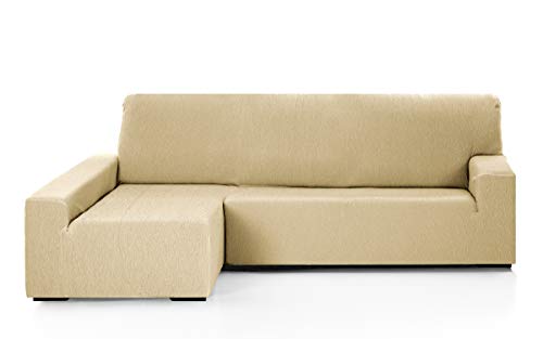 Martina Home Funda para sofa Chaise Longue modelo Emilia - Brazo izquierdo, color Beige