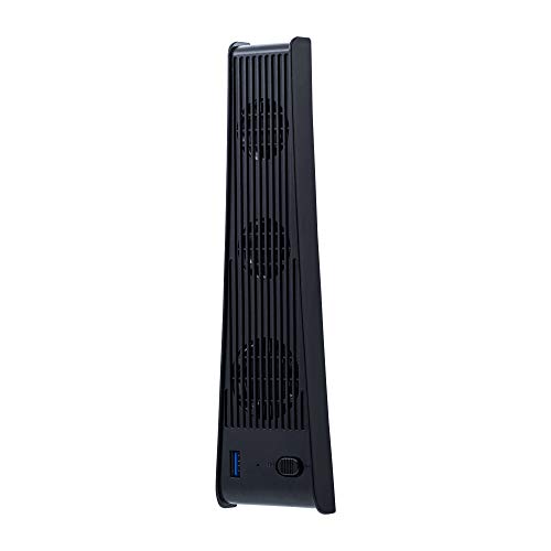 Mcbazel Kühlventilatoren in Schwarz, mit 3 Kühler und USB 3.0 Anschluss für die Playstation 5 Digital Edition/Ultra HD Konsole - Image 3