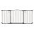 North States 72" Wide Deluxe Décor Baby Gate: Provides safety in extra-wide spaces with added one-hand functionality. Hardware mount. Fits 38.3"-72" wide (30" tall, Bronze)