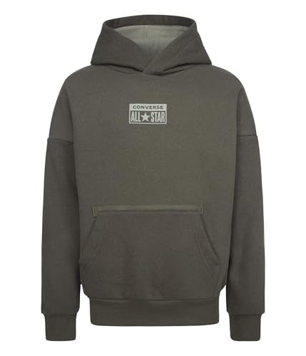 Converse Men's Relaxed Fleece Pullover Hoodie (Big Kids)