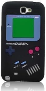 I Need Popular 3D Black Gameboy Soft Silicone Case Cover Compatible for Samsung Galaxy Note II N7100