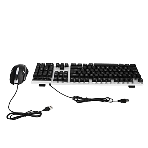 Teclado Gamer aqxreightged5t0apnq USB Ergonomico 104 Teclas miniatura 3