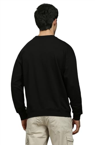 Image of Louis Philippe Men's Cotton Round Neck Sweatshirt