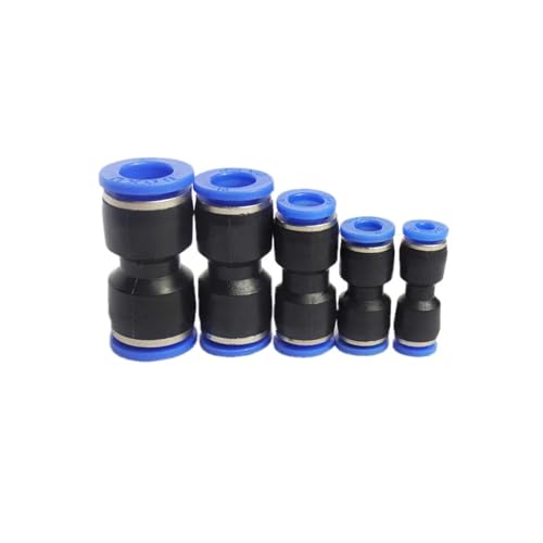 Raccord rapide PE pneumatique 6mm pour tube flexible de système d'air comprimé