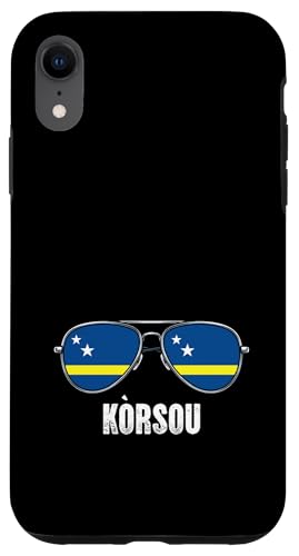 Curacaoan �T���O���X �L�����\�[�t���b�O �X�}�z�P�[�X iPhone XR �p