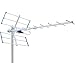 EDISION YAGI 12db Antenna TV Digitale Terrestre UHF 21-48 esterno, con filtro 5G LTE, per Ricezione il segnale Digitale Terrestre DVB-T/T2, Frequenze 470-694Mhz, Lunghezza 101cm, LTE700, Blu