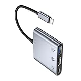 Transformez instantanément vos espaces de travail, chambre d'hôtel ou divertissement à domicile en connectant des écrans, des téléviseurs, des périphériques de stockage et des chargeurs via un seul adaptateur de type C