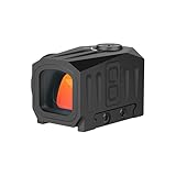 SPINA OPTICS HitFactor-03 Shake Awake Red Dot Sight 3 MOA Reflex Sight, Closed Emitter Sight with Adapter Plates for Glok MOS Footprint