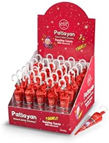 ELIT Popping Candy, Milk Chocolate Umbrella Shape, Individual Red Wrapped 20GR
