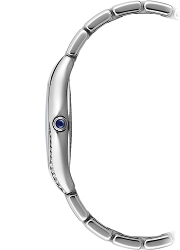 RAYMOND WEIL Noemia Women's Watch, Quartz, Grey Dial, Roman Numerals, 47 Diamonds, Stainless Steel, 32 mm (Model: 5132-S1S-60181)3