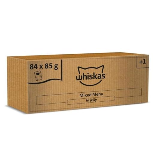 Whiskas Gemischte Auswahl in Gelee, 84x85g