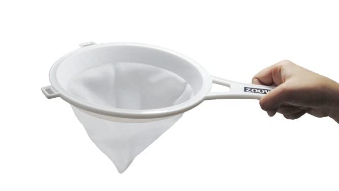 ZOOV Food Filter Mesh Soy Milk Filter Compatible Kitchen Funnel for Filtering Juice, Wine, Milk, Soy Milk Strainer - Parent (Net Milk Strainer Small 1Pc) (B09ZQKWVVN) Amazon Price History, Amazon Price Tracker