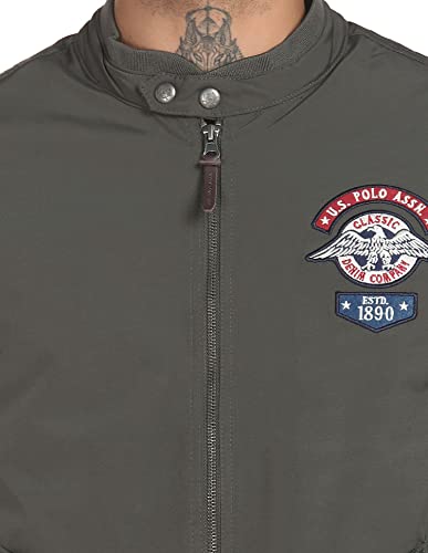 Image of U.S. POLO ASSN. Men's Trench Cotton Blend Standard Length Coat