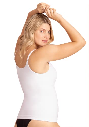 Shapermint Scoop Neck Compression Cami - Tummy And Waist Control Body Shapewear Camisole White #TOP5