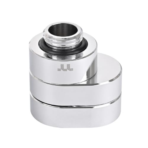 Image of Thermaltake Pacific F-Pro 360 Degree Rotary Offset Chrome G 1 /4 Thread DIY LCS Fitting CL-W437-CU00SL-A