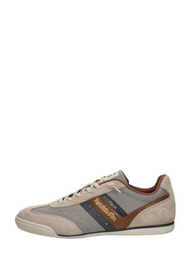 Pantofola d'oro Vasto sneakers homme en cuir noir basket basse ville