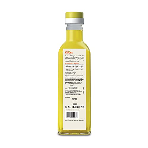 Image of Pro Nature 100% Organic | Groundnut Oil 1l � 3