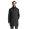 TOM TAILOR Herren 1046983 2-in-1 Wollmantel mit Abnehmbarer Innenjacke, 30500-Dark Grey Black Herringbone, XL