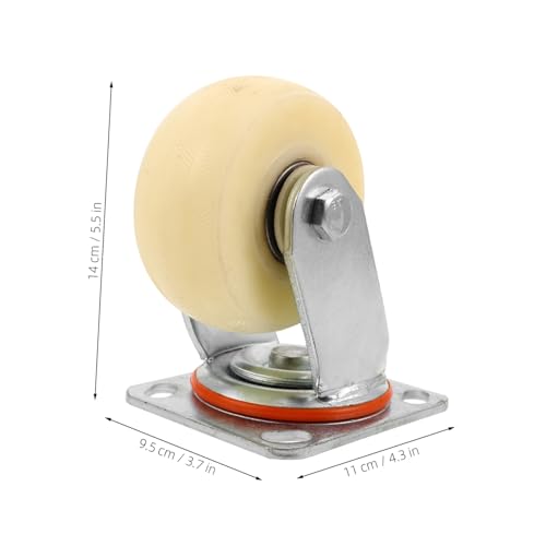 Roulettes pivotantes robustes pour meubles et chariots Cabilock - 2